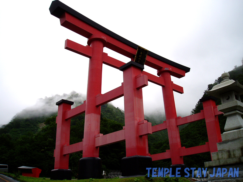 Mount Yudono Sanrojo (Torii)