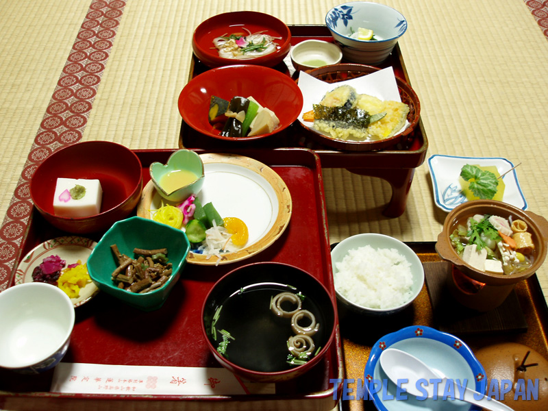 Rengezyoin (shojin vegetarian food)