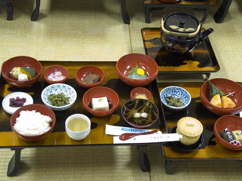 EnmaninMonzeki Sanmitsuden (shojin vegetarian cuisine)