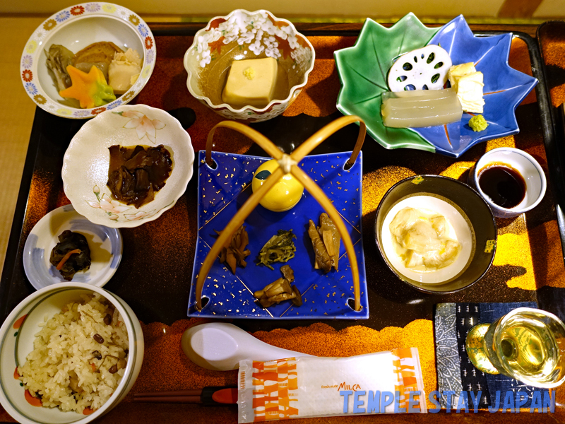 Sanrakuso (Tottori) Buddhist vegetarian cuisine