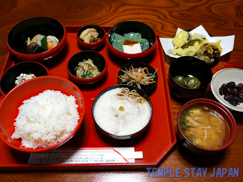 Monjusenji (Oita) Buddhist vegetarian cuisine