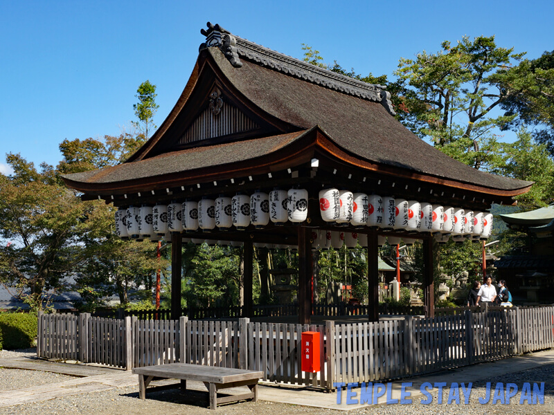 Awata-Jinja (Kyoto) Kagura Hall