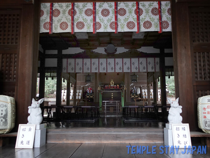 Okazaki-jinja (Kyoto) Main hall