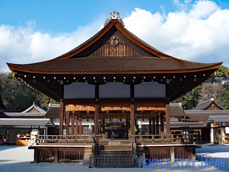 Shimogamo-jinja (Kyoto) Dance stage