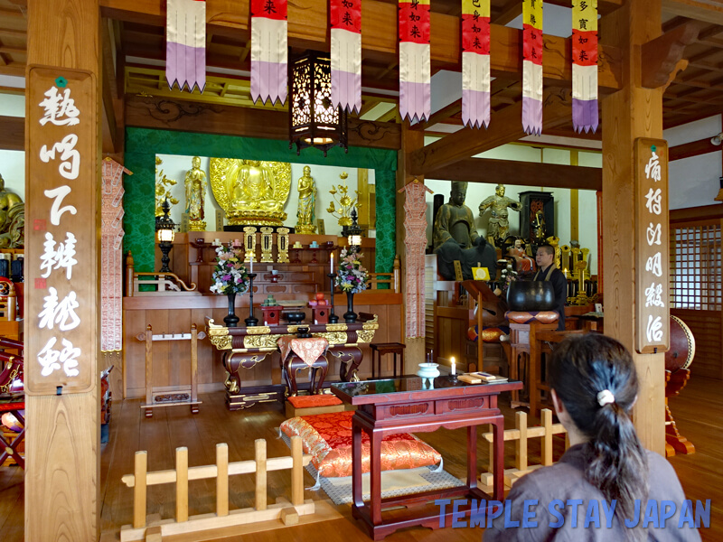 Horinji (Gunma) Morning service