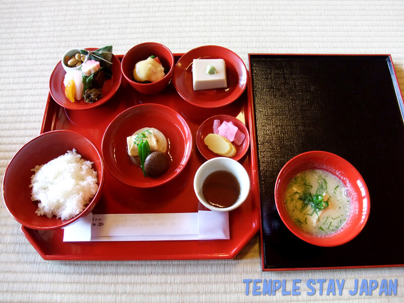 Tenryuji (Kyoto) Shigetsu Buddhist vegetarian cuisine