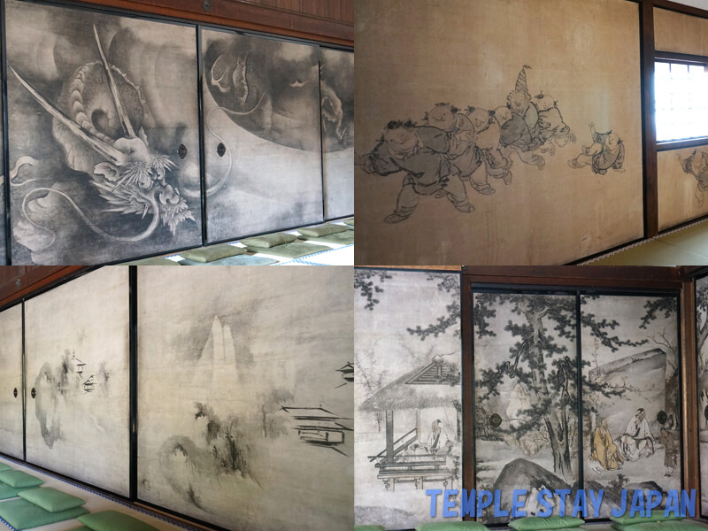 Kenninji (Kyoto) Sliding door paintings