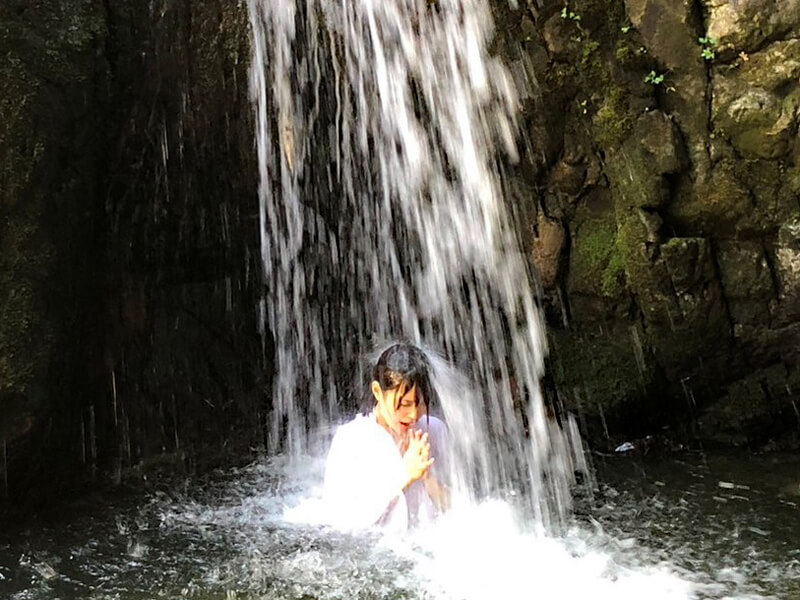 Nisonin (Yamaguchi) Waterfall training