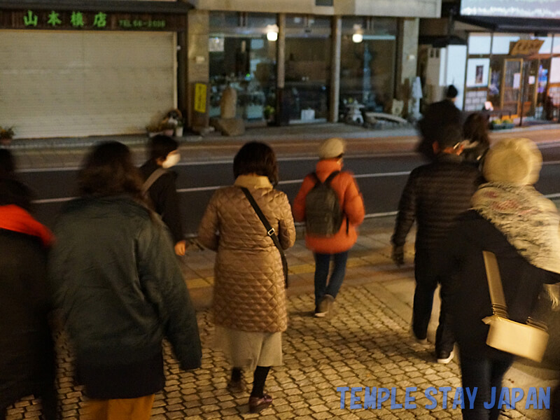 Koyasan (Wakayama) Night tour start