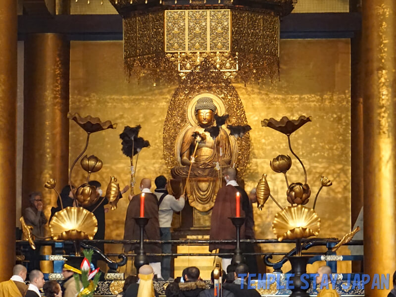 Zojoji (Tokyo) Cleaning ceremony