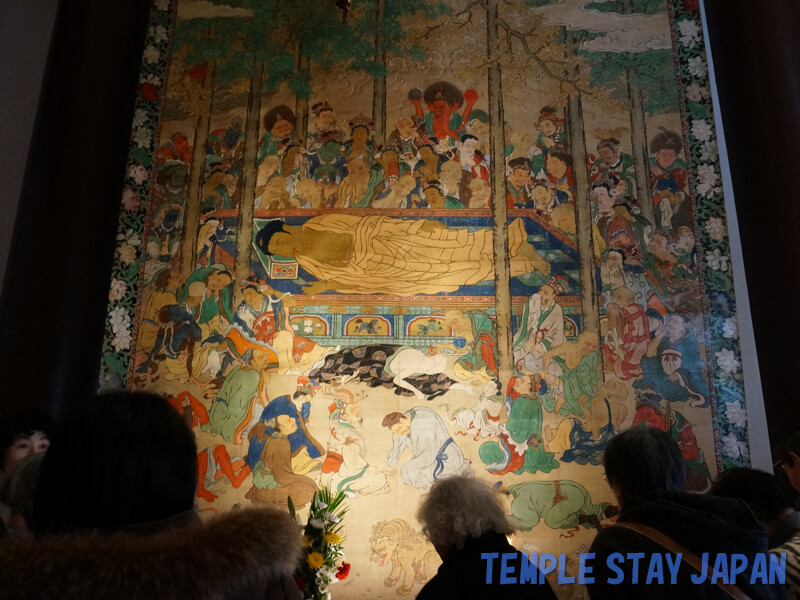 Zojoji (Tokyo) Nirvana Painting