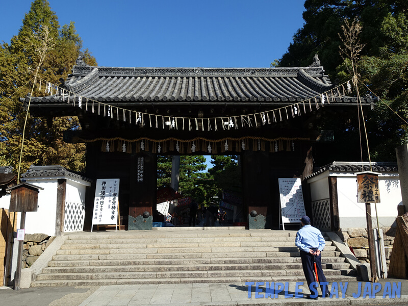 Gokonomiya-jinja (Kyoto) Gate