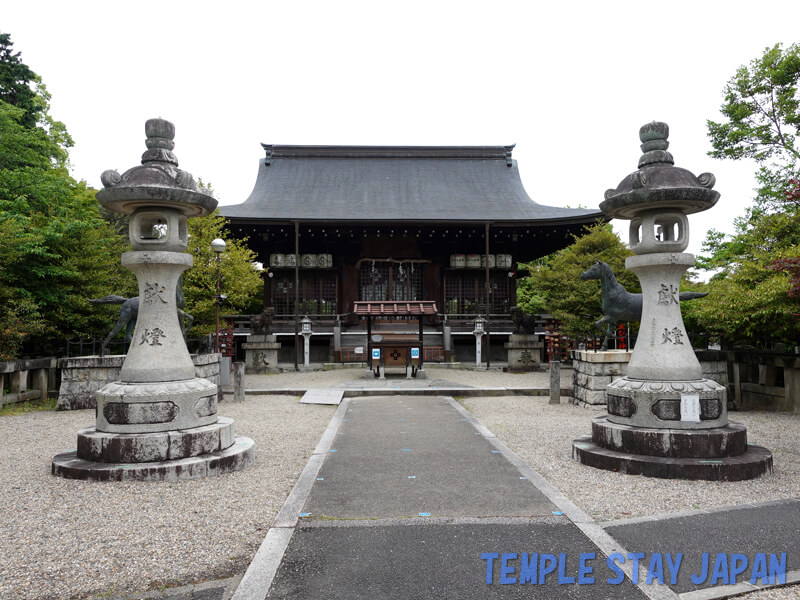 Nogi-jinja shrine (Kyoto) Worship hall