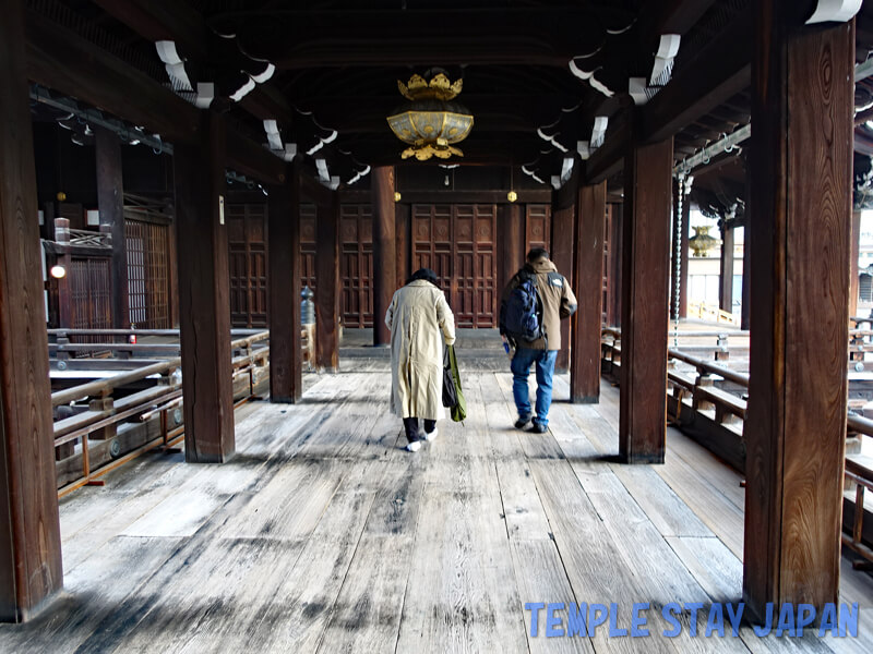 Bukkoji temple (Kyoto) Corridor