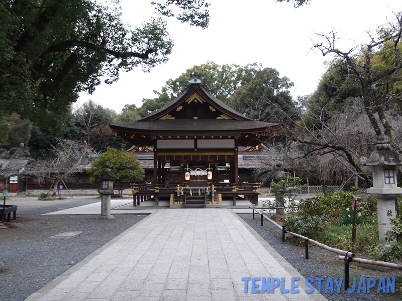 Hirano-jinja (Kyoto) Worship hall