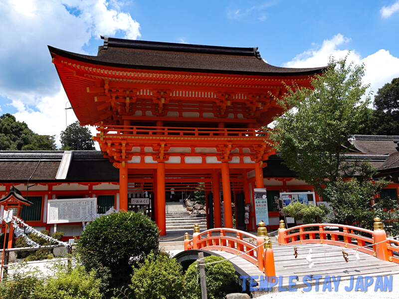 Kamigamo-jinja (Kyoto) Vermilion gate