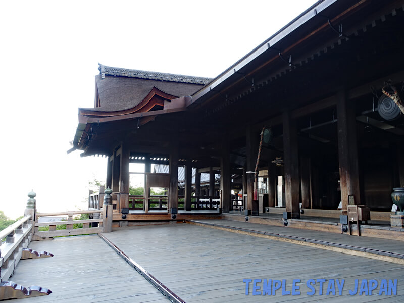 Kiyomizu-dera (Kyoto) Main hall stage