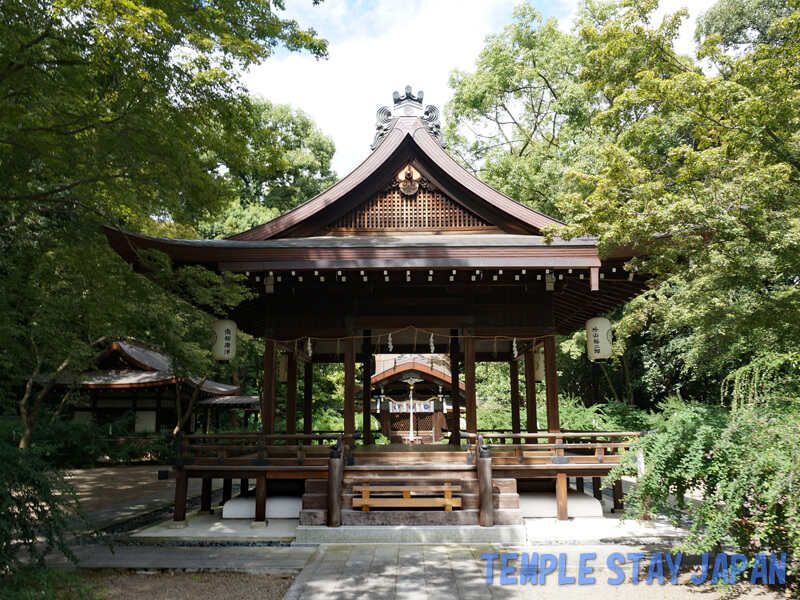 Nashinoki-jinja (Kyoto) Worship hall