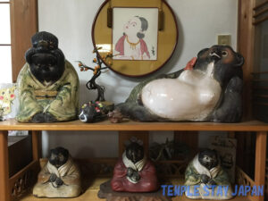 Saiunji temple (Kyoto) Raccoon dog figurine