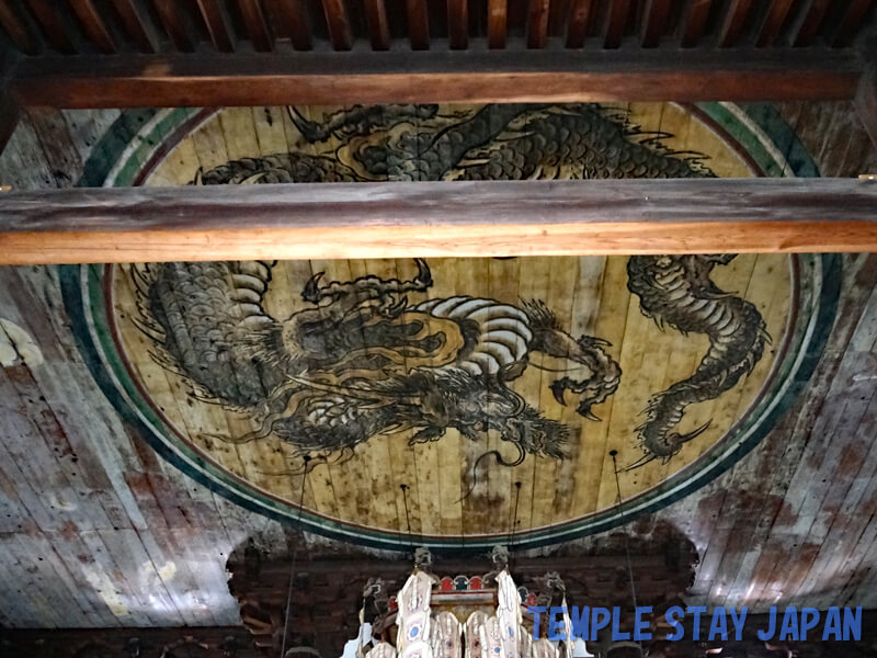 Syokokuji (Kyoto) Dragon painting