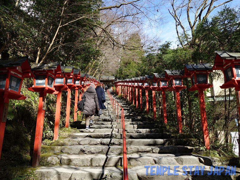 Kifune shrine (Kyoto) Main shrine entrance