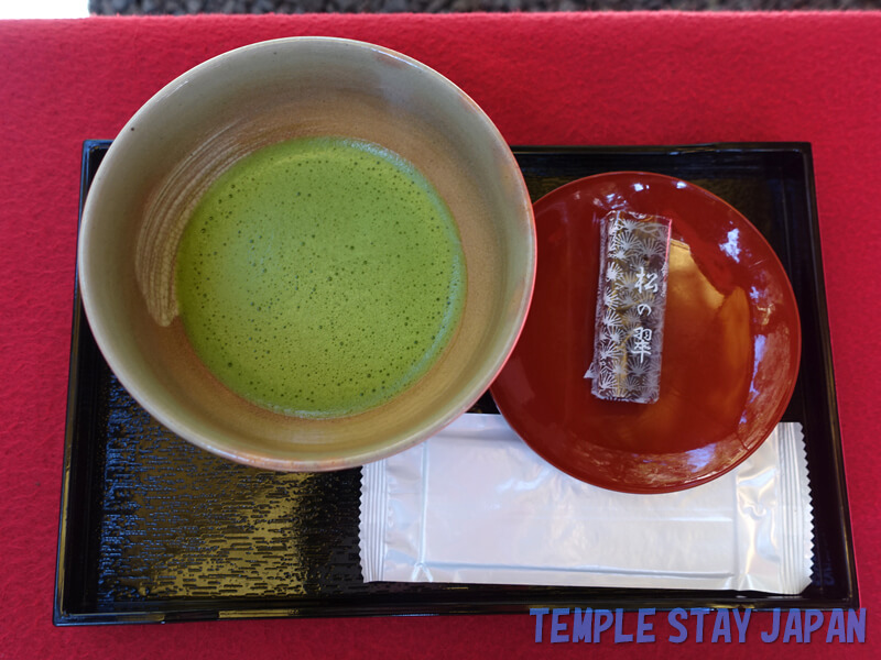 Kifune shrine (Kyoto) Matcha and Japanese sweets