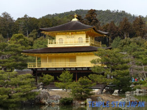 Kinkakuji temple (Kyoto) Golden pavilion