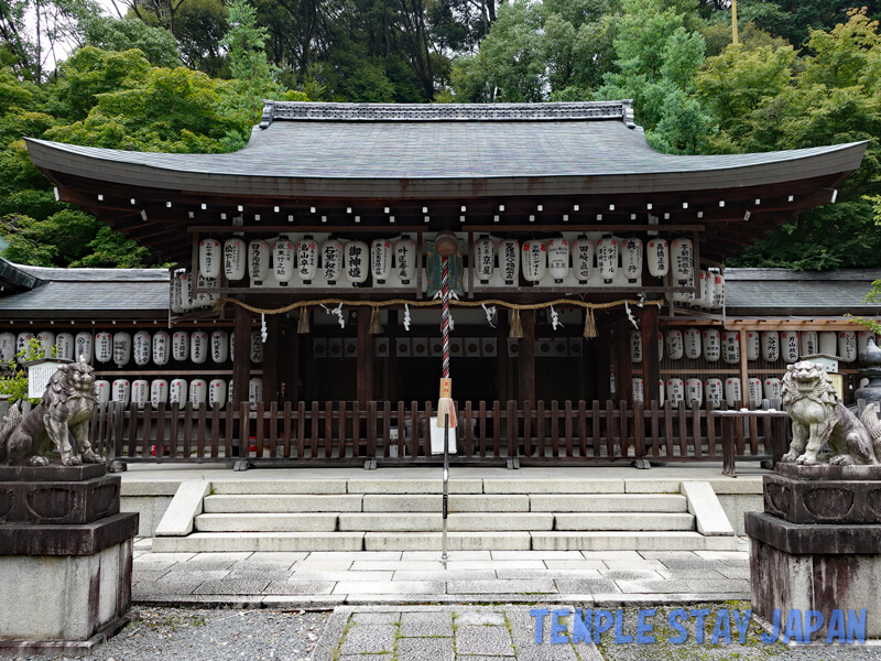 Kumano-Nyakuoji-Jinja (Kyoto) Worship hall