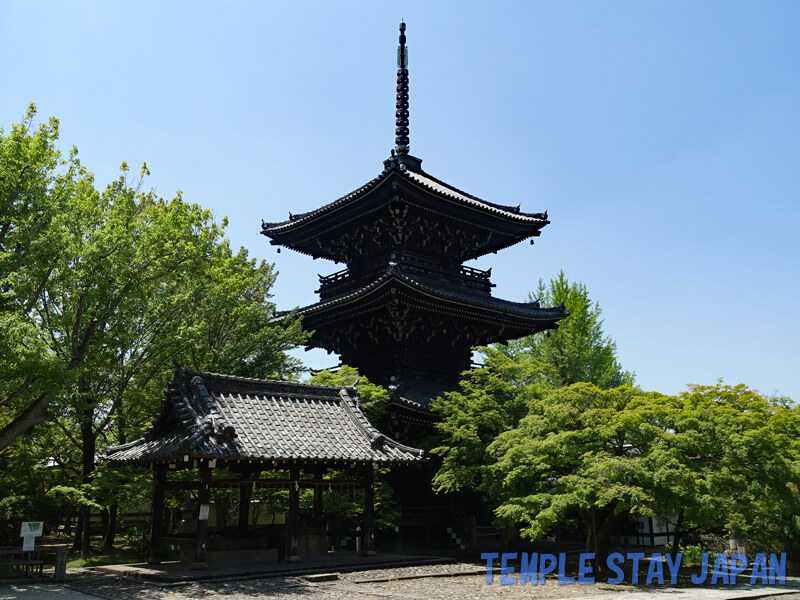 Shinnyodo (Kyoto) Three-story pagoda