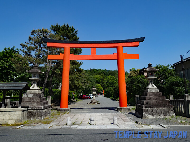 Yoshidajinja (Kyoto) Torii gate