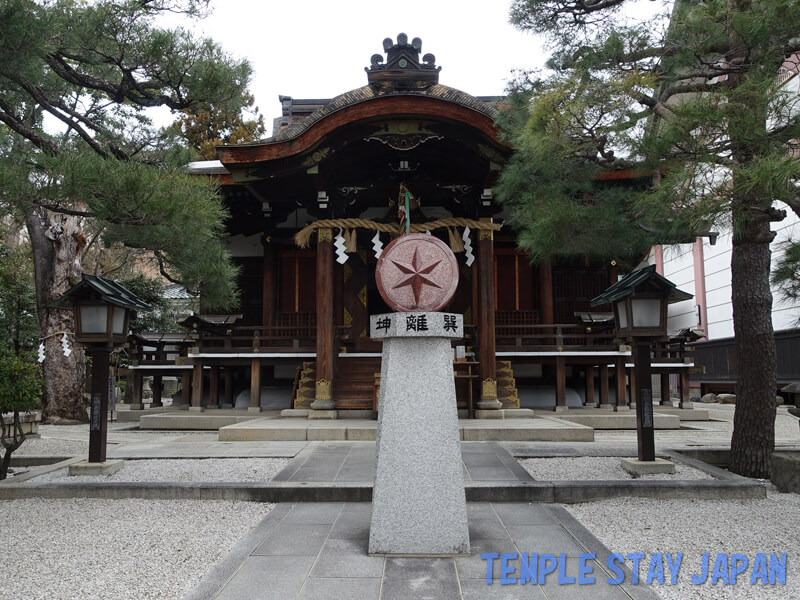 Daishogun-hachi Shrine (Kyoto) Main hall