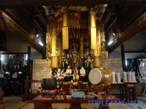 Gyoranji temple (Tokyo) Inside the main hall