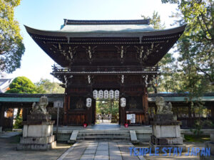 Kamigoryo Shrine (Kyoto) Gate