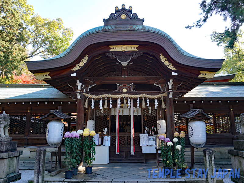 Kamigoryo Shrine (Kyoto) Main hall