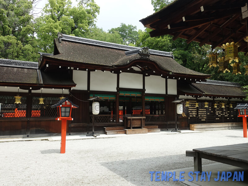 Kawai shrine (Kyoto) Main hall