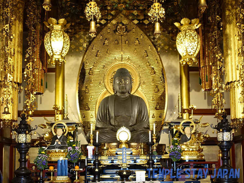 Seiganji temple (Kyoto) Great buddha