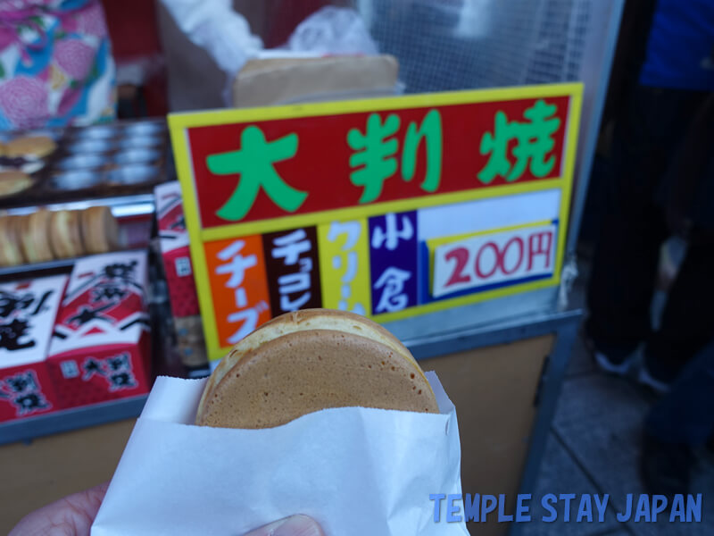 Sengakuji temple (Tokyo) Pancake