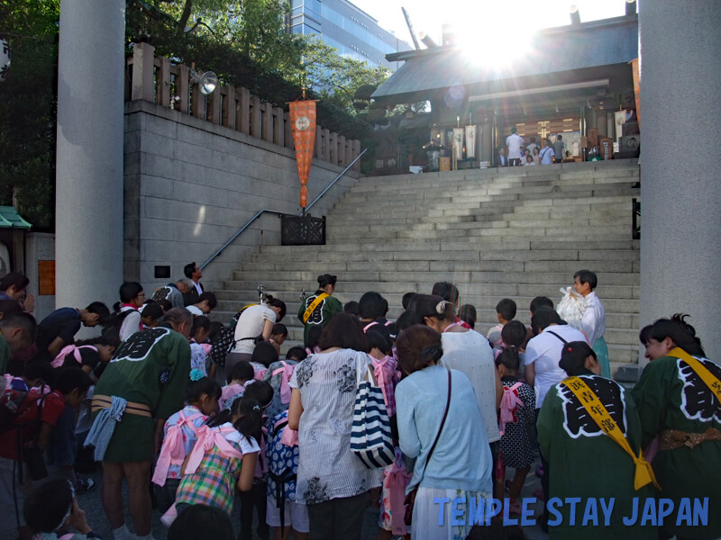 Shiba Daijingu shrine (Tokyo) Ceremony
