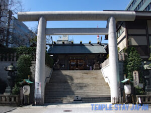 Shiba Daijingu shrine (Tokyo) Torii gate