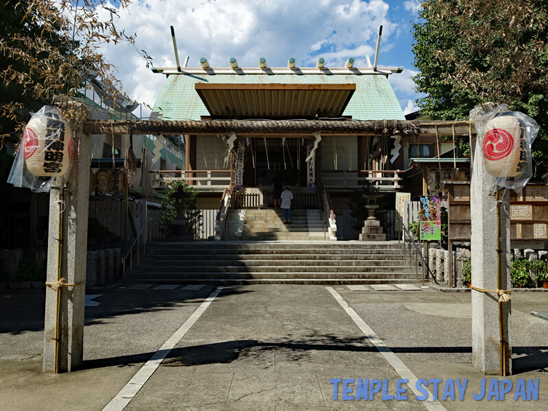 Fukagawa Shinmeigu shrine (Tokyo) Main hall