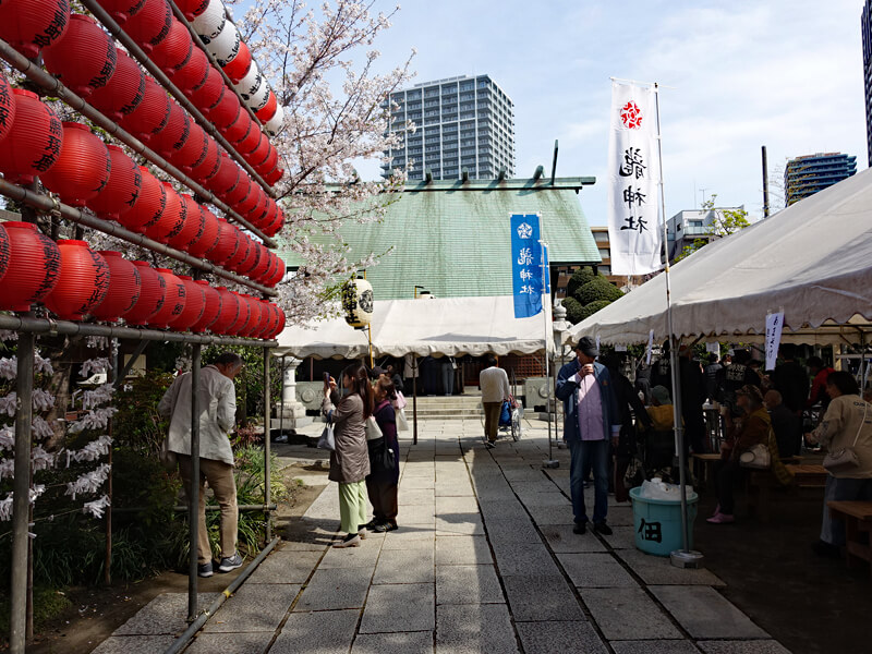 Tsukuda-Sumiyoshi shrine (Tokyo) Cherry blossom festival
