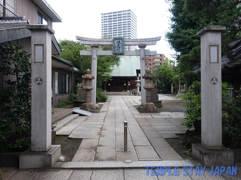 Tsukuda-Sumiyoshi shrine (Tokyo) Entrance