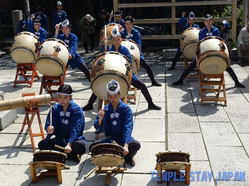 Tsukuda-Sumiyoshi shrine (Tokyo) Japanese drums