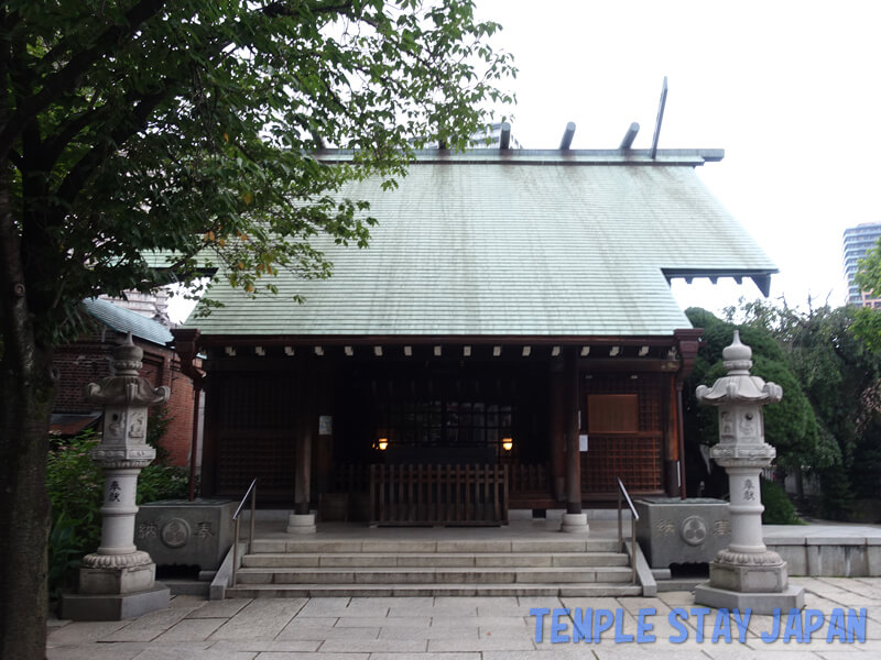 Tsukuda-Sumiyoshi shrine (Tokyo) Main hall